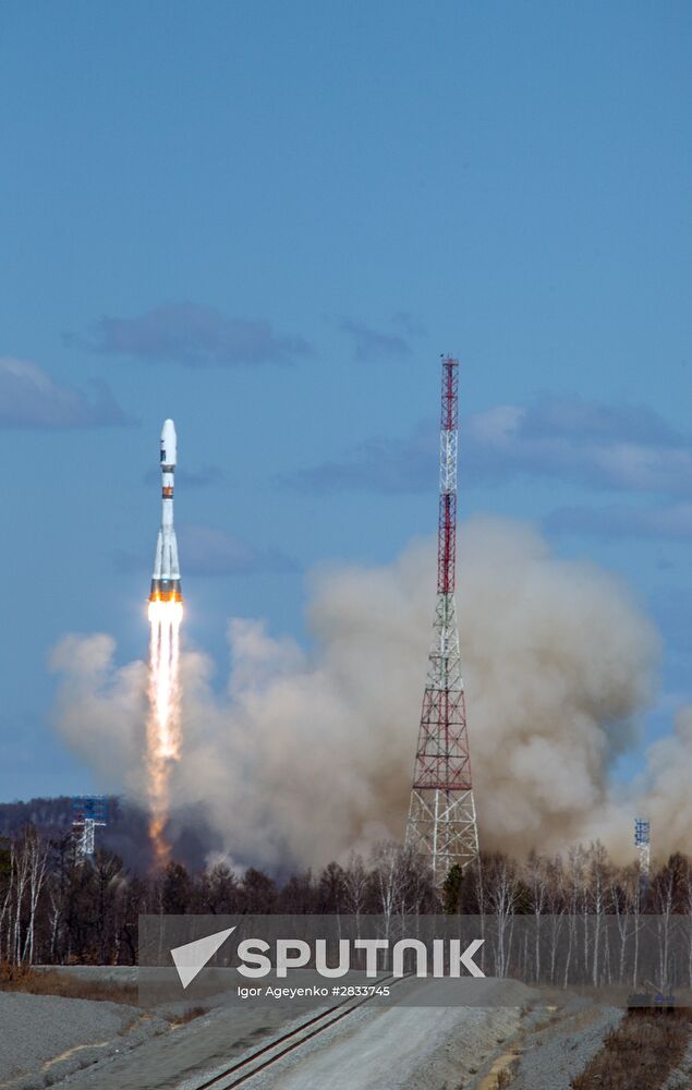 First launch at Vostochny Space Center