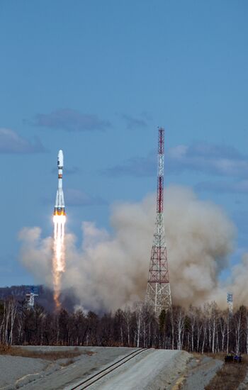 First launch at Vostochny Space Center