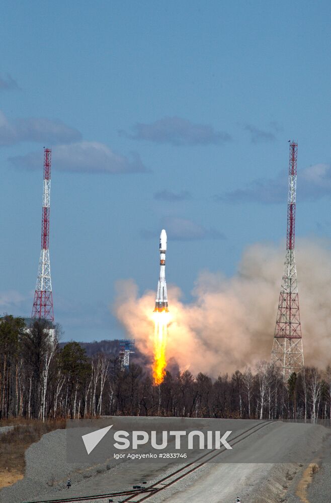 First launch at Vostochny Space Center