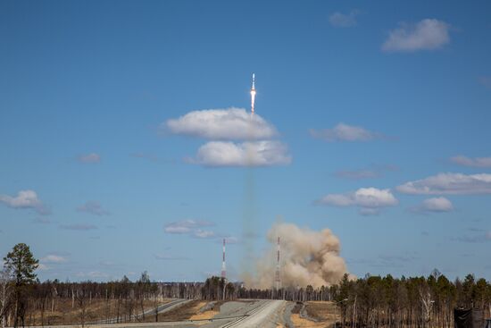 First launch at Vostochny Space Center