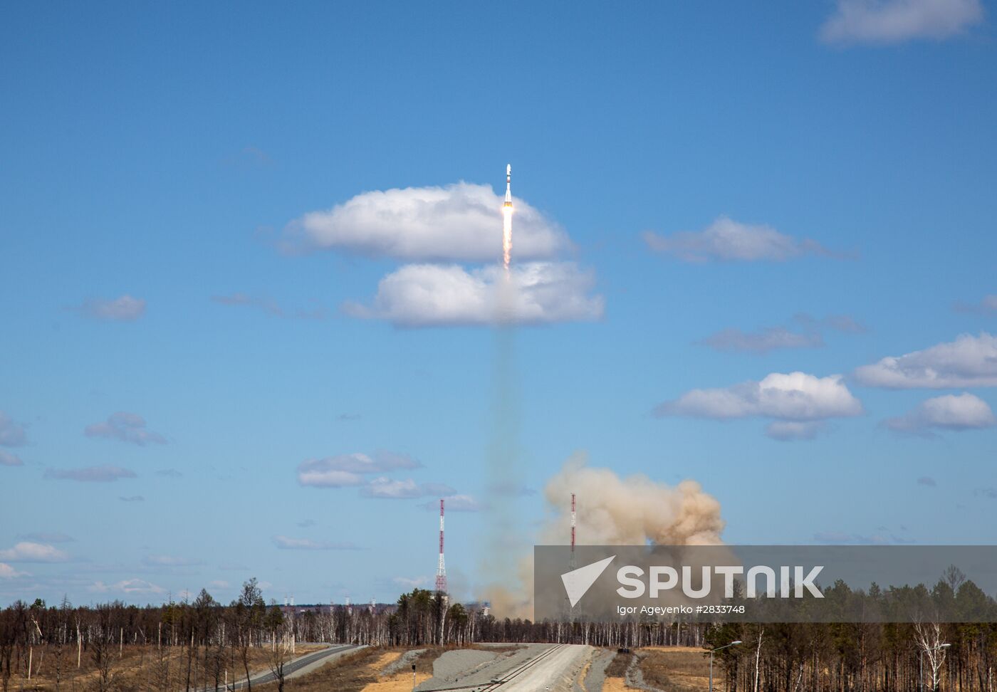 First launch at Vostochny Space Center