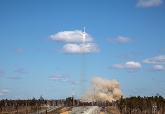 First launch at Vostochny Space Center