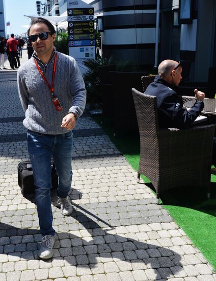 Preparing for Russian stage of Formula One World Championship