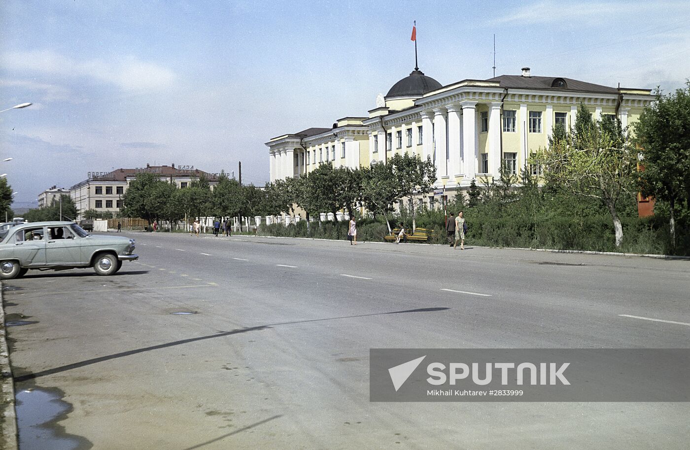 City of Kyzyl in Tuva