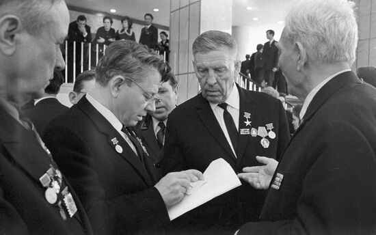 Trade Unions Congress Delegate Stakhanov
