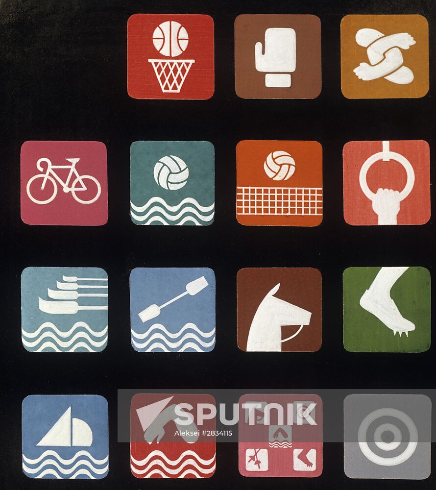 Symbols for Olympic sports