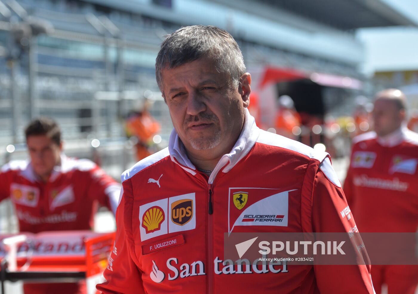 Preparing for Russian stage of Formula One World Championship