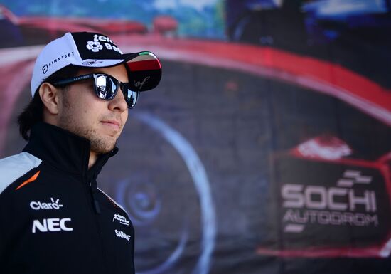 Preparing for Russian stage of Formula One World Championship