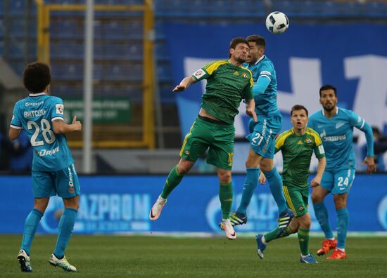 Football. Russian Premier League. Zenit vs. Kuban