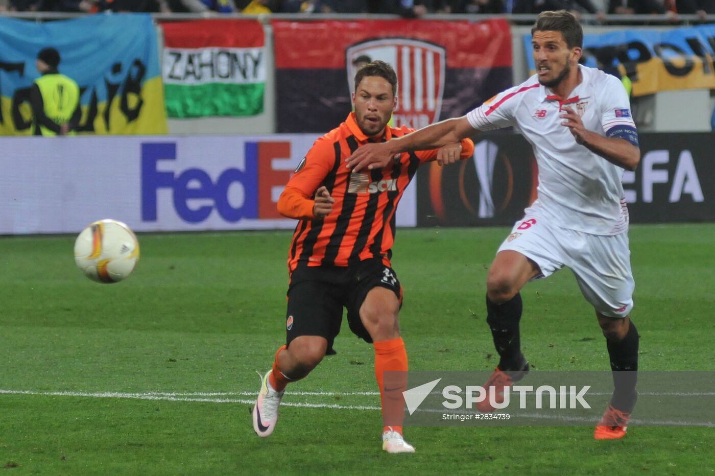 UEFA Europa League. Shakhtar vs. Sevilla