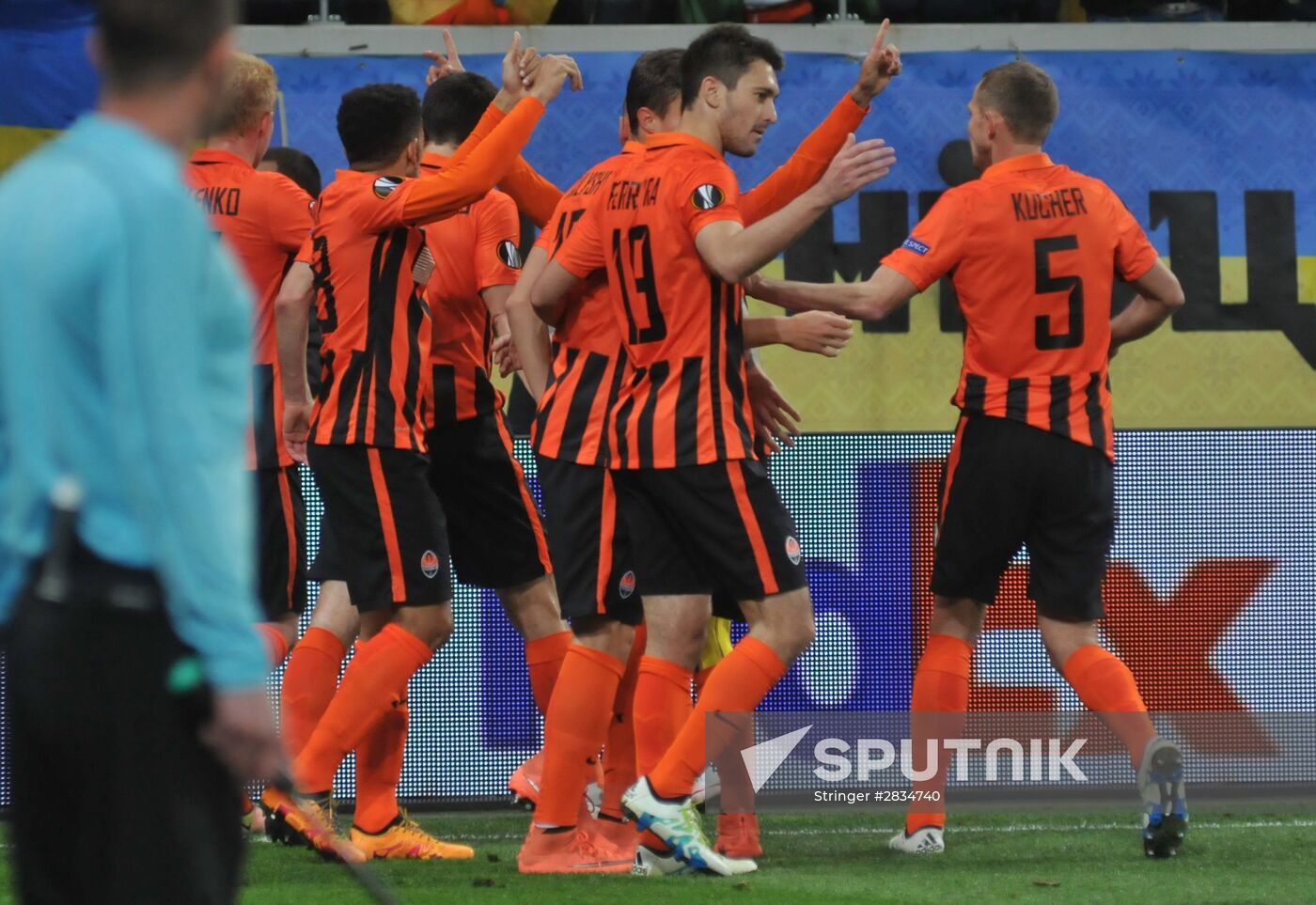 UEFA Europa League. Shakhtar vs. Sevilla