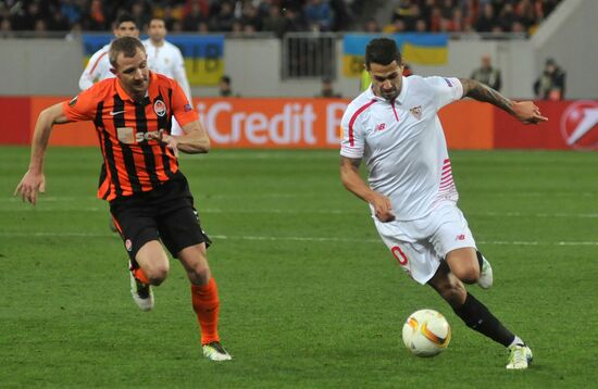 UEFA Europa League. Shakhtar vs. Sevilla