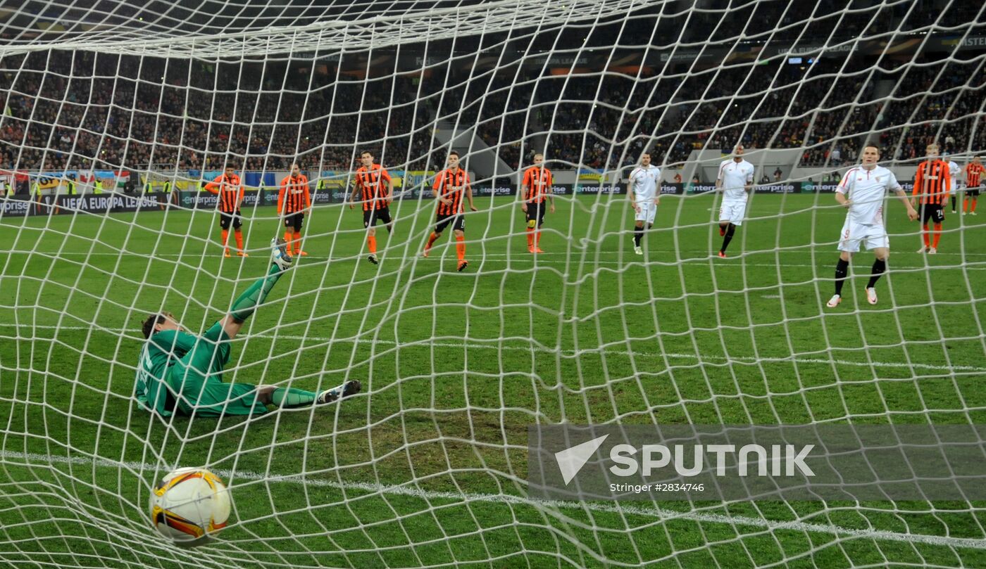 UEFA Europa League. Shakhtar vs. Sevilla