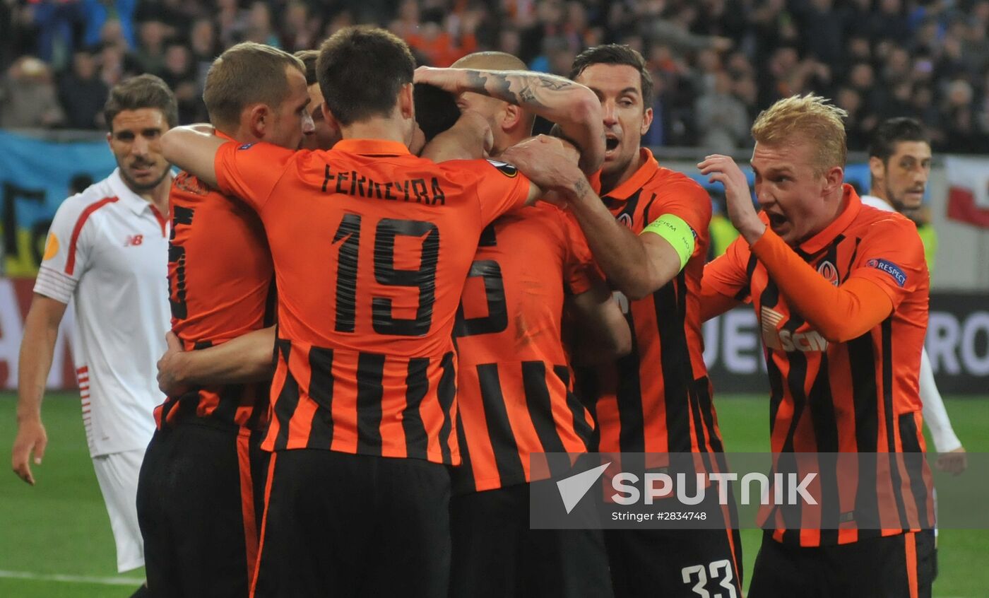 UEFA Europa League. Shakhtar vs. Sevilla