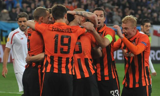 UEFA Europa League. Shakhtar vs. Sevilla