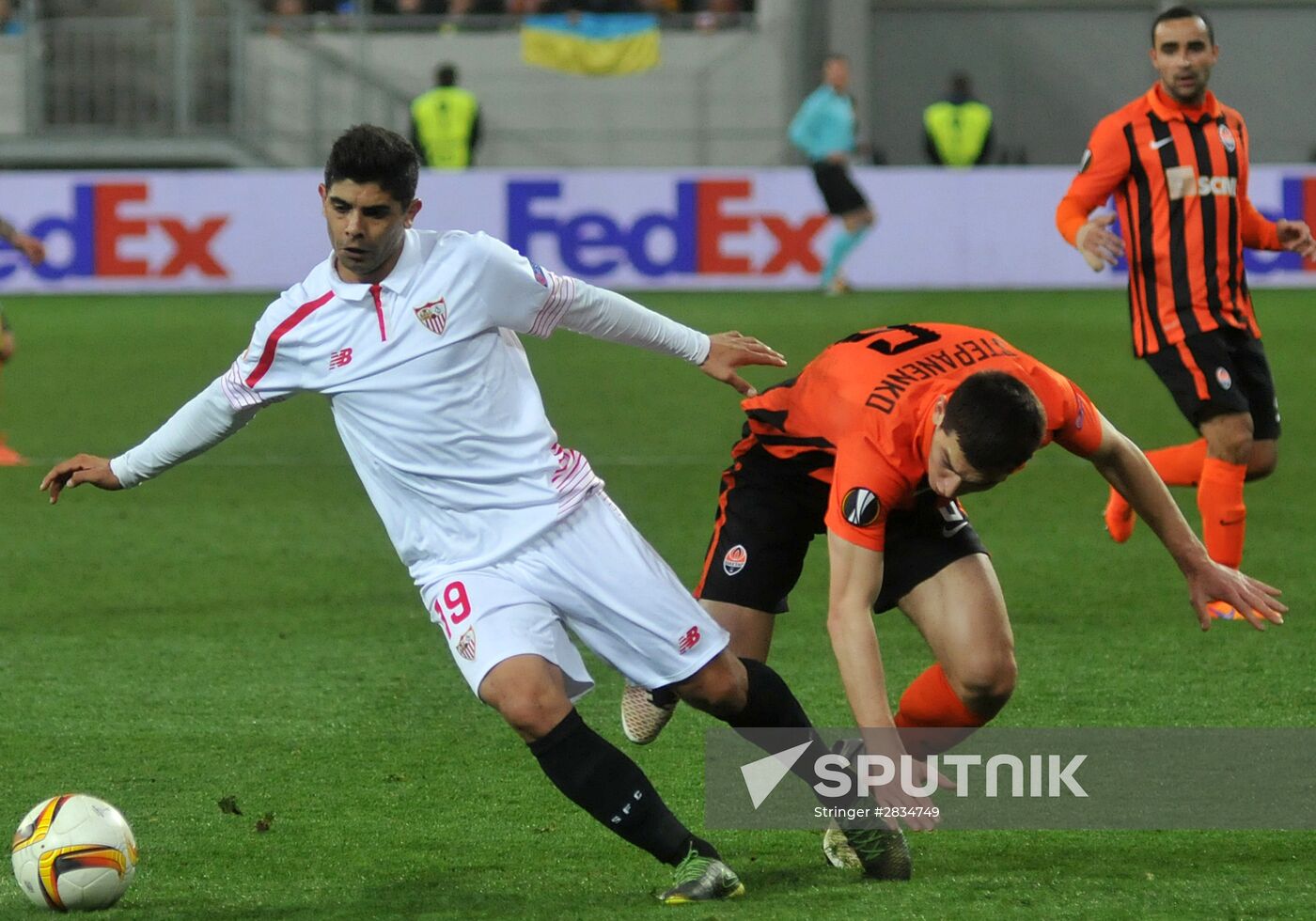 UEFA Europa League. Shakhtar vs. Sevilla