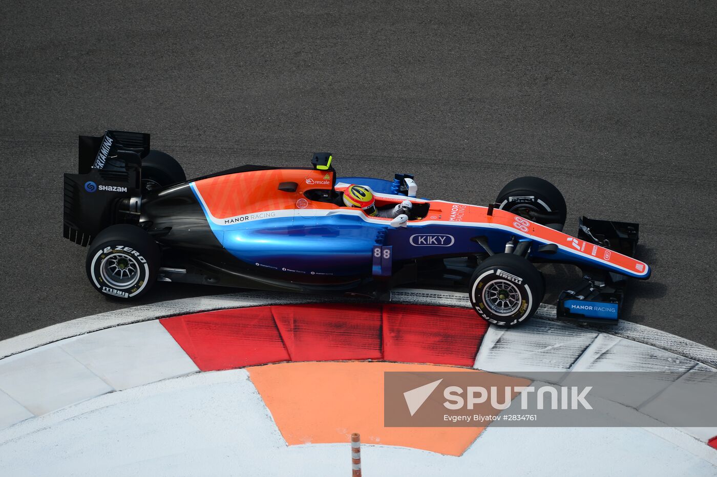 2016 Formula 1 Russian Grand Prix. Practice one