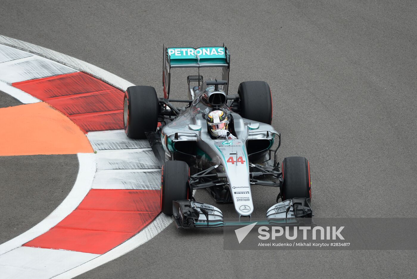 2016 Formula 1 Russian Grand Prix. Practice one