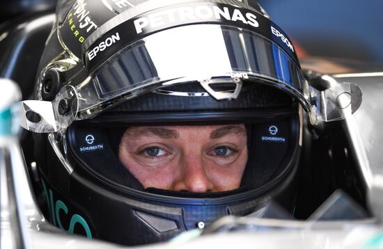 2016 Formula 1 Russian Grand Prix. Practice one