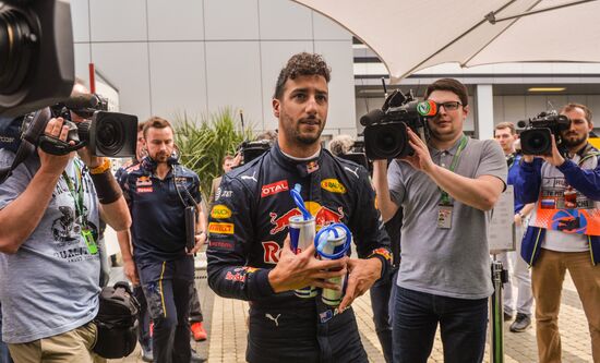 2016 Formula 1 Russian Grand Prix. Practice one