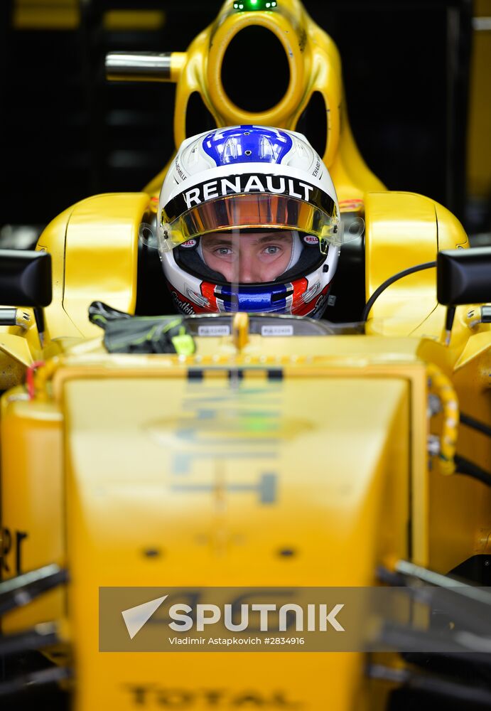 2016 Formula 1 Russian Grand Prix. Practice one