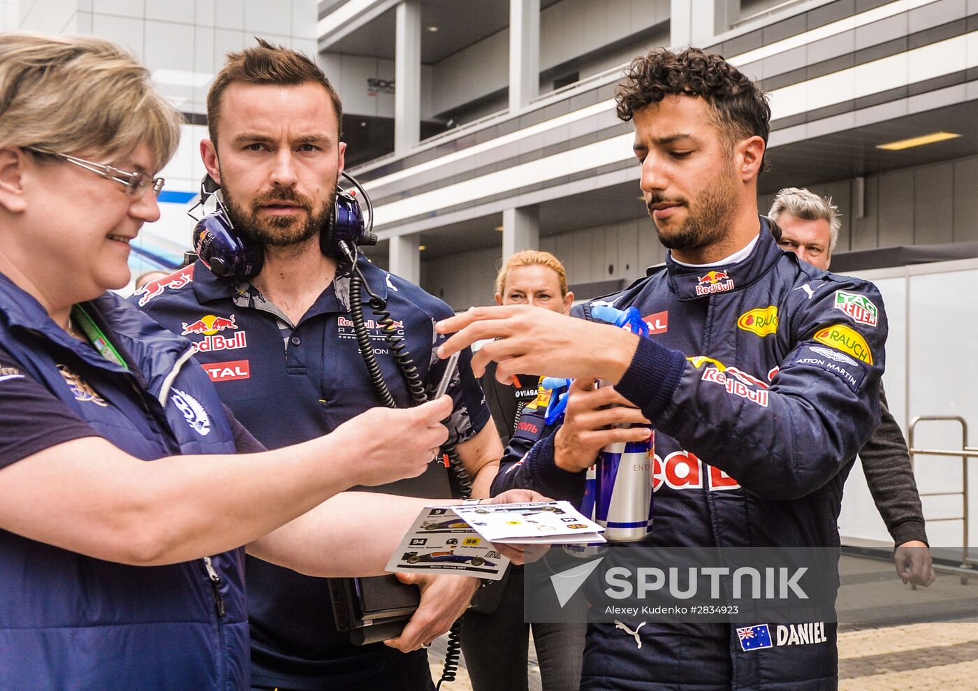 2016 Formula 1 Russian Grand Prix. Practice one