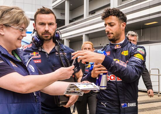 2016 Formula 1 Russian Grand Prix. Practice one