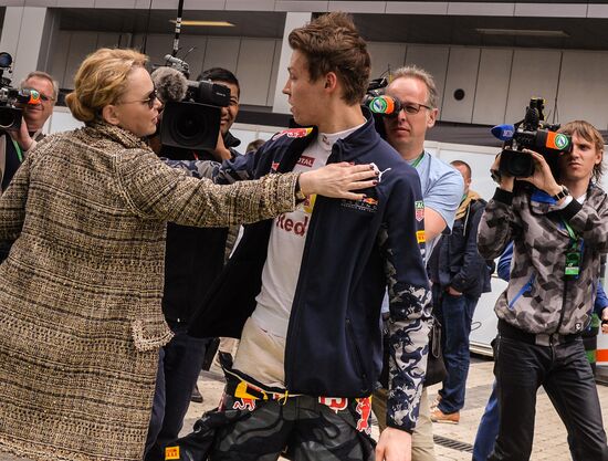 2016 Formula 1 Russian Grand Prix. Practice one