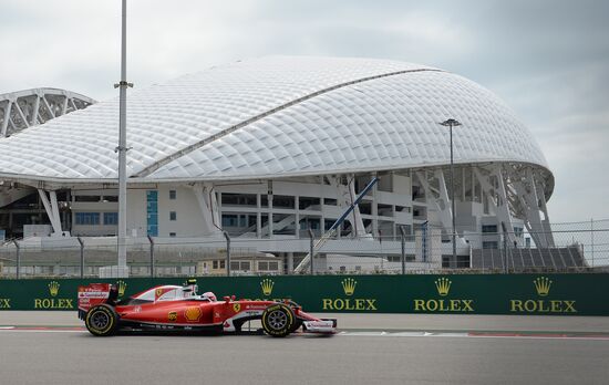 2016 Formula 1 Russian Grand Prix. Practice one