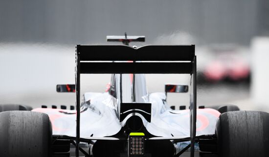 2016 Formula 1 Russian Grand Prix. Practice one