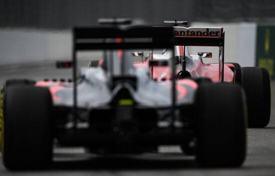 2016 Formula 1 Russian Grand Prix. Practice one