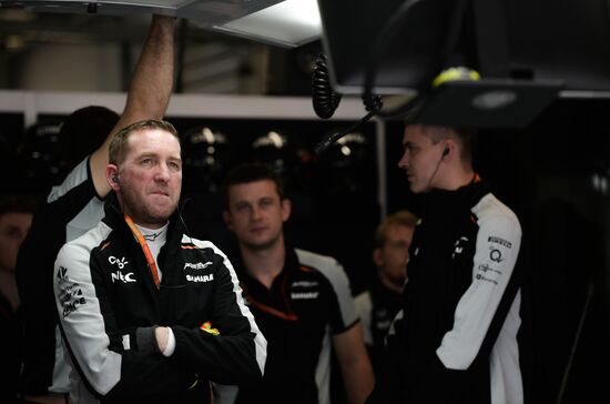 2016 Formula 1 Russian Grand Prix. First practice session