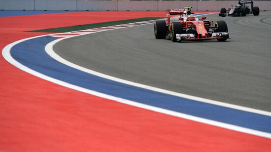 2016 Formula 1 Russian Grand Prix. Practice one