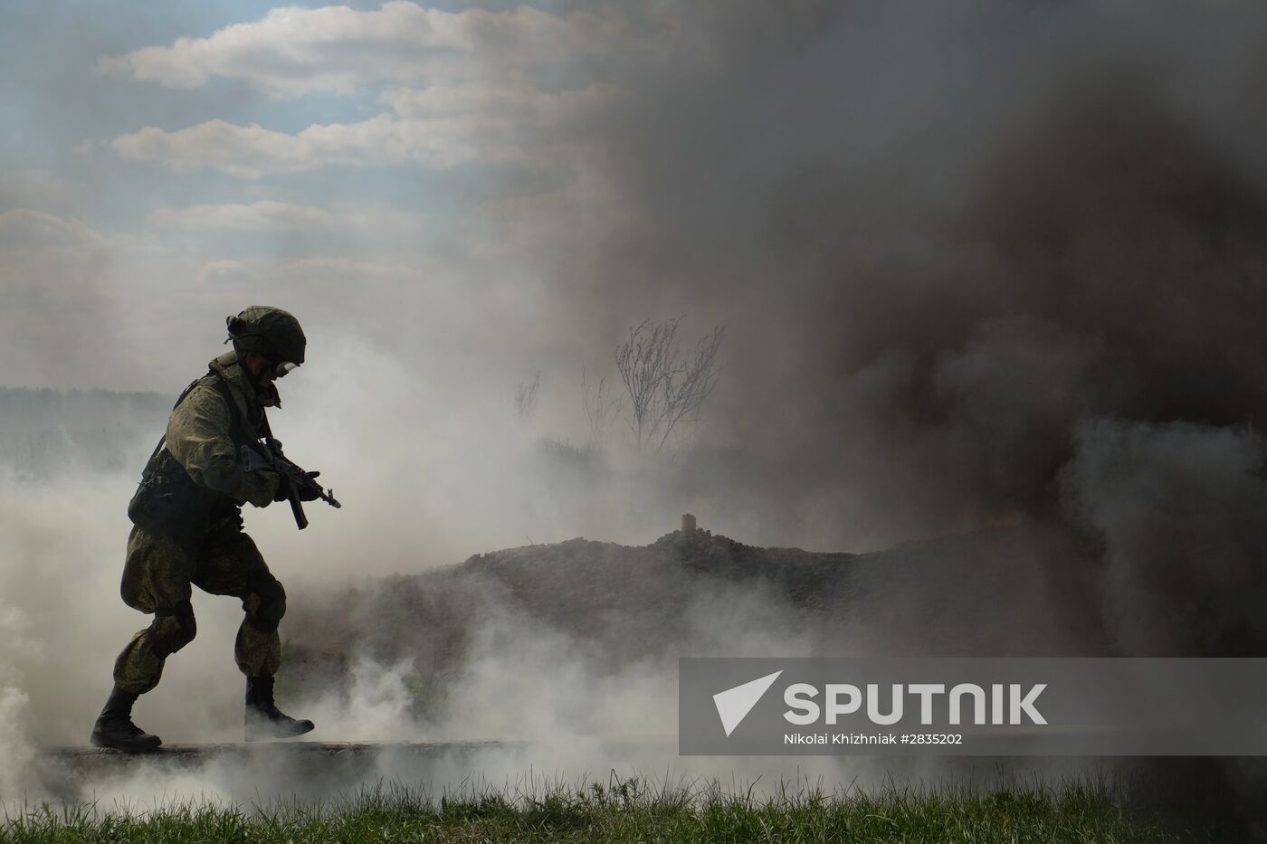 Blue beret test in Samara region