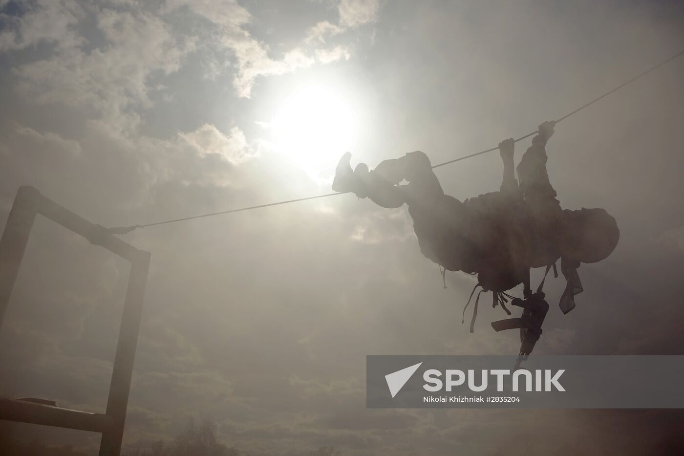 Blue beret examination in Samara Region