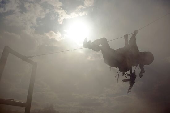 Blue beret examination in Samara Region
