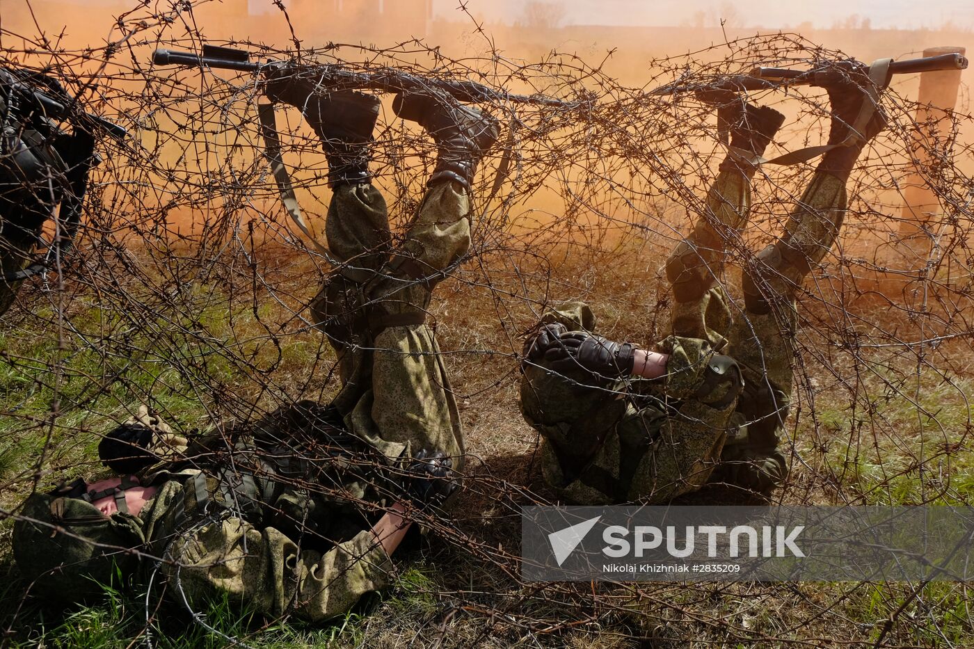 Blue beret test in Samara region