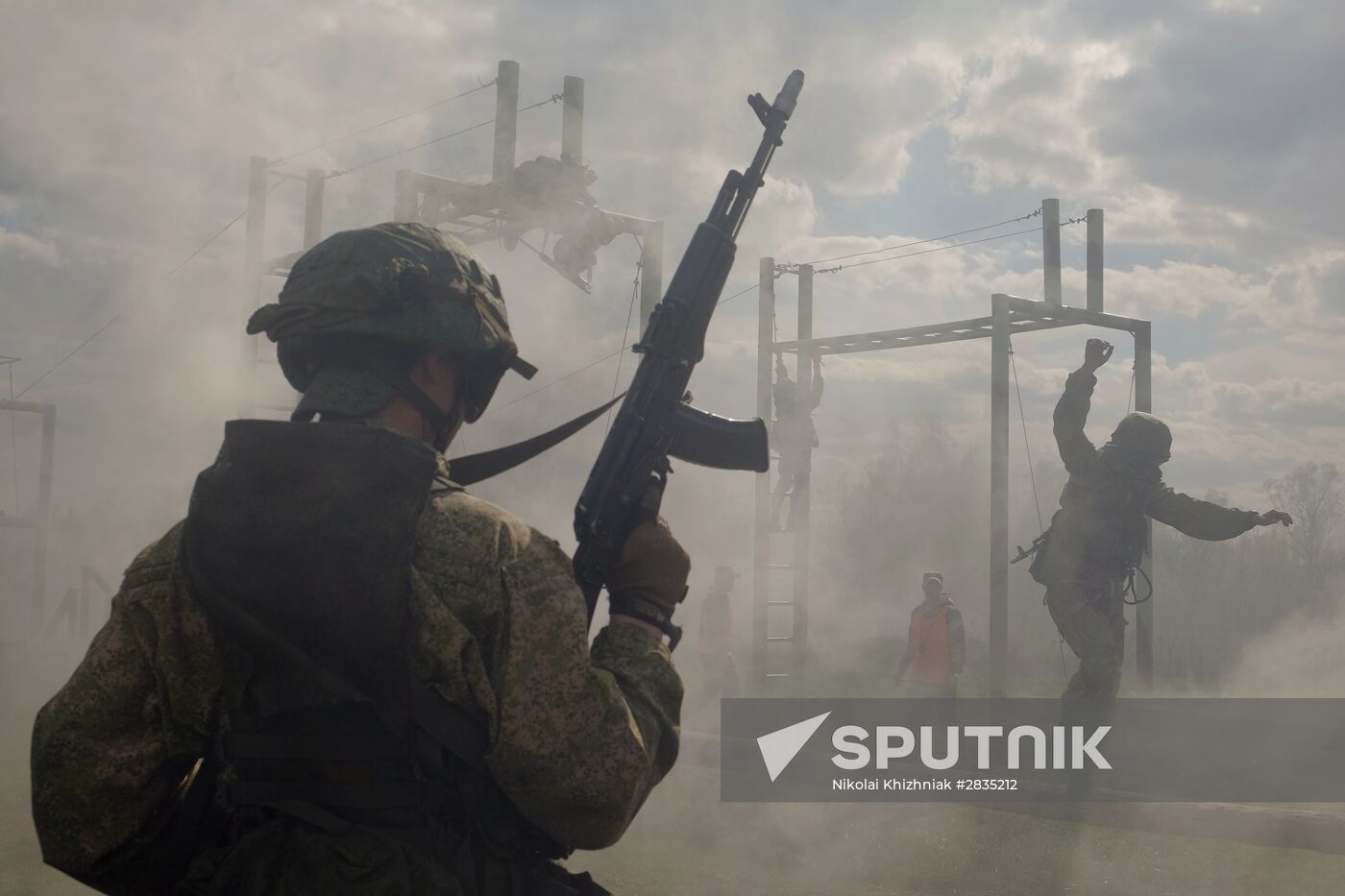 Blue beret test in Samara region