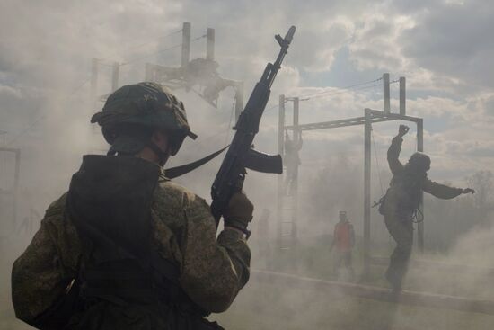 Blue beret test in Samara region