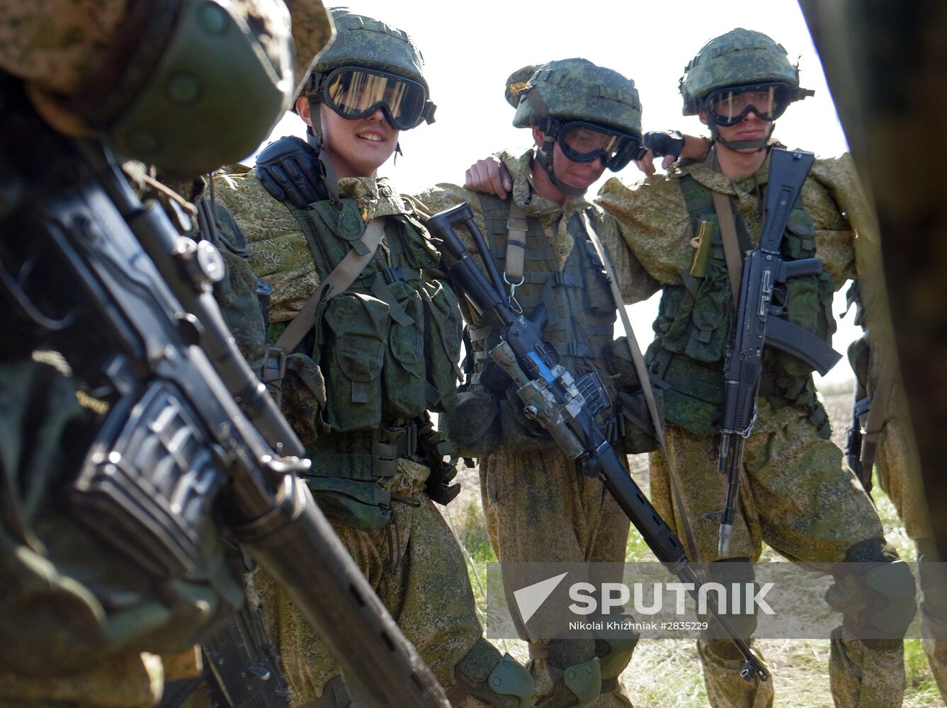 Blue beret test