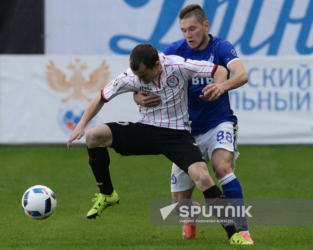 Russian Football Premier League. Dynamo vs. Amkar
