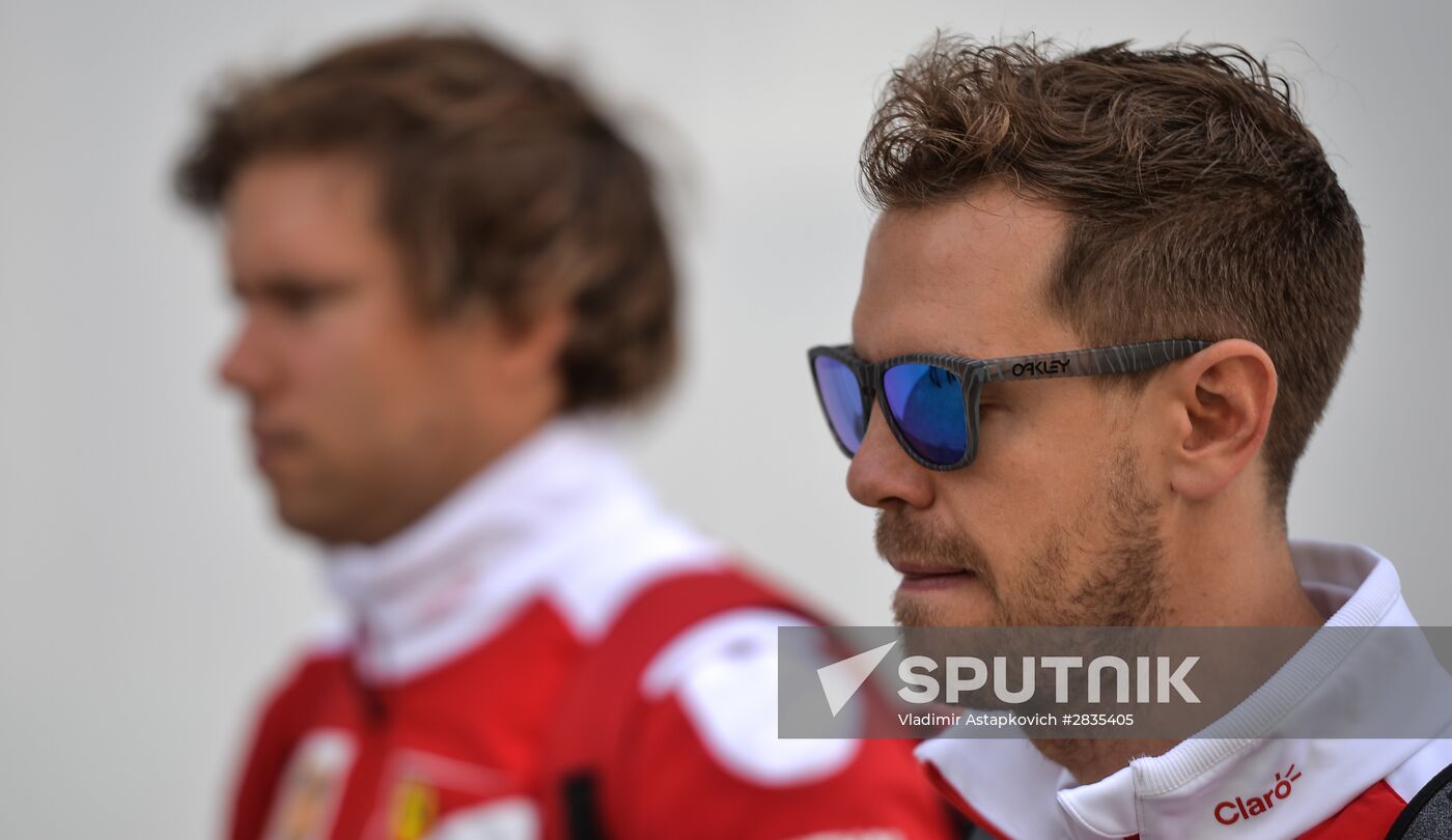 2016 Formula 1 Russian Grand Prix. Practice 3