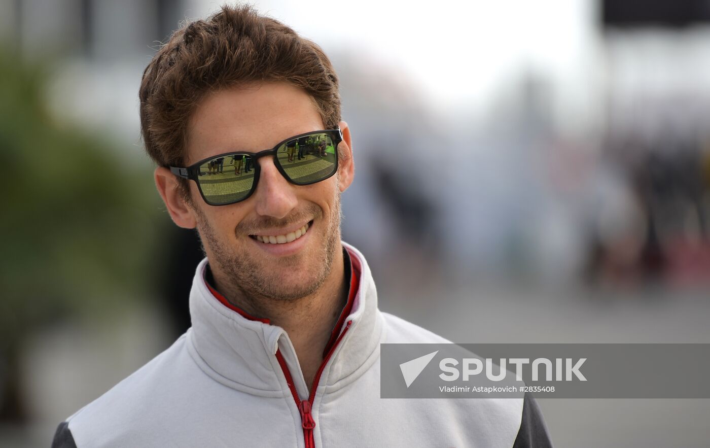2016 Formula 1 Russian Grand Prix. Practice three