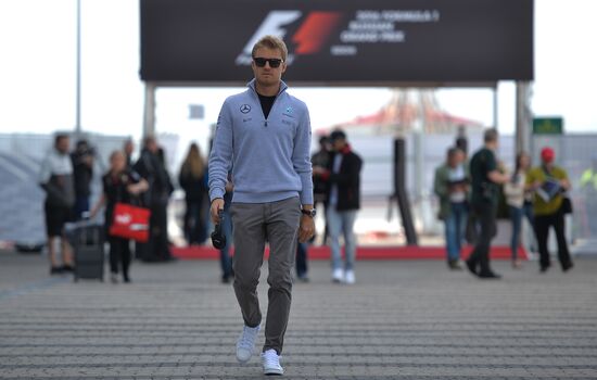 2016 Formula 1 Russian Grand Prix. Practice three