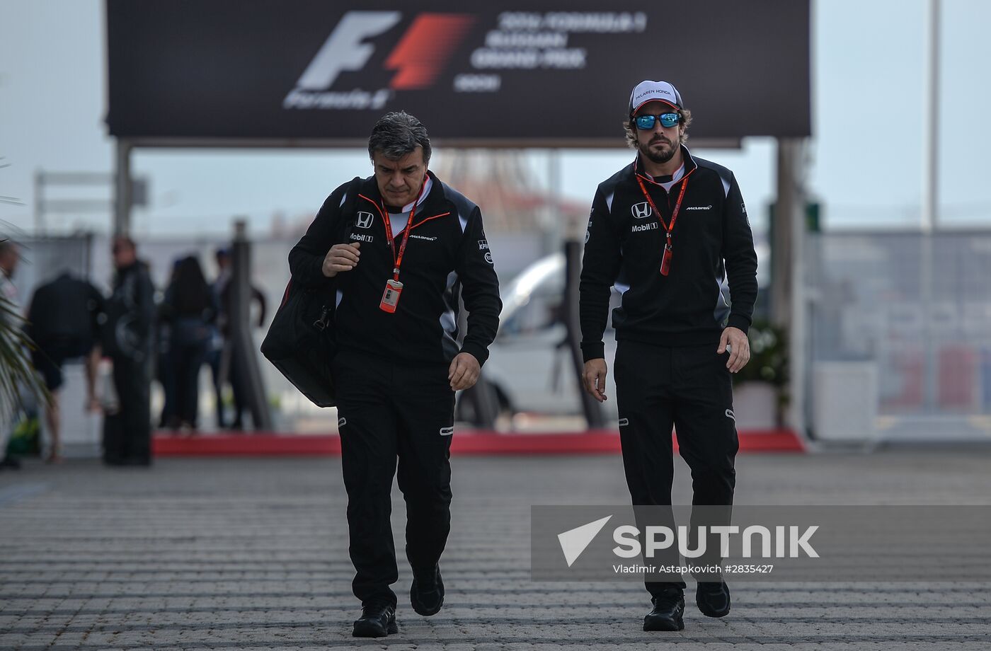 2016 Formula 1 Russian Grand Prix. Practice three
