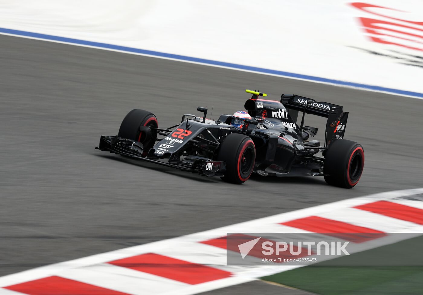 2016 Formula 1 Russian Grand Prix. Practice 3