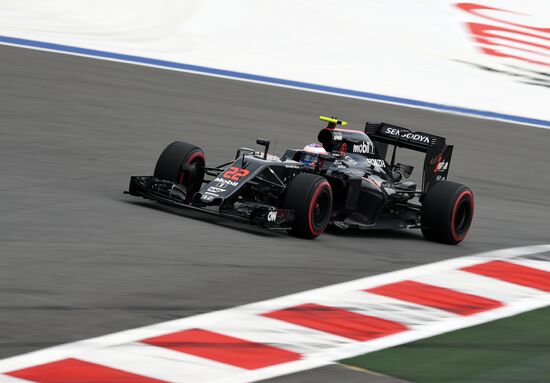 2016 Formula 1 Russian Grand Prix. Practice 3