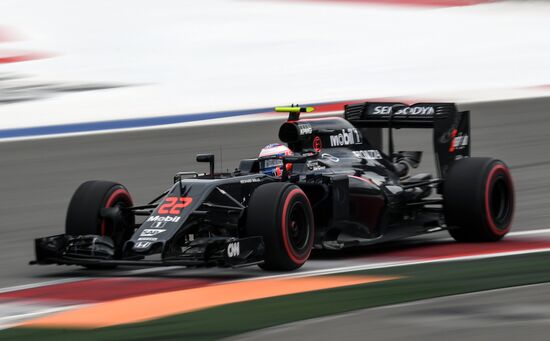 2016 Formula 1 Russian Grand Prix. Practice three