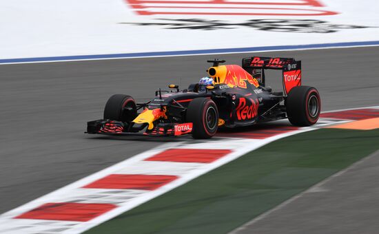 2016 Formula 1 Russian Grand Prix. Practice three