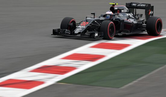 2016 Formula 1 Russian Grand Prix. Practice 3